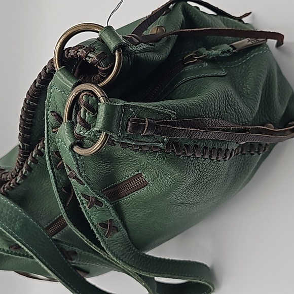 STS Ranchwear Forest Green Leather Purse with Concealed Carry Pocket - Picture 4 of 9